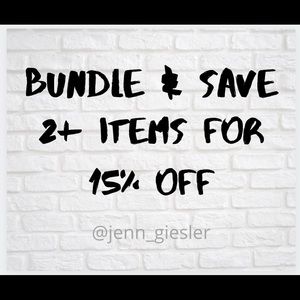 I LOVE OFFERS! Bundle for 15% off 2+ items